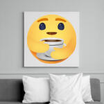 printfashion Kávé - Vászonkép - Fehér (13047045)