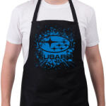 printfashion Subaru - Kötény - Fekete (4932937)