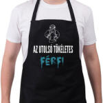 printfashion AZ UTOLSÓ TÖKÉLETES FÉRFI - Kötény - Fekete (4931274)