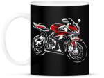 printfashion cbr600rr pirosfehér - Bögre - Fekete (2896463)
