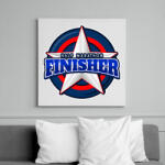 printfashion HALF MARATHON FINISHER 2 - Vászonkép - Fehér (9539434)