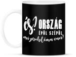 printfashion És? Ország épül szépül. Mi probléma van? - Bögre - Fekete (16321564)
