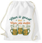 printfashion Sörös mottó - Sportzsák, Tornazsák - Fehér (13093442)