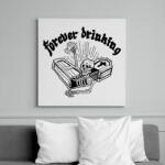 printfashion Örökké inni - Vászonkép - Fehér (6621612)