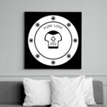 printfashion Tanksapka - Vászonkép - Fekete (6651694)