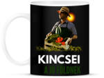 printfashion KINCSEI A JÓ FÖLDNEK - Bögre - Fekete (2136980)