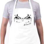 printfashion Alfa Romeo 159 03 - Kötény - Fehér (11337828)