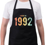 printfashion 1992 - Kötény - Fekete (6229935)