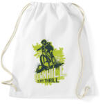 printfashion Downhill - Sportzsák, Tornazsák - Fehér (4103301)