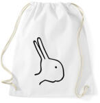 printfashion Nyúl vagy kacsa? - Sportzsák, Tornazsák - Fehér (1557736)