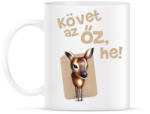 printfashion Követ az őz he - Bögre - Fehér (10935357)