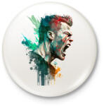 printfashion Focisa - Kitűző, hűtőmágnes - Fehér (14881801)