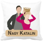 printfashion Nagy Katalin - A kezdetek - Párnahuzat, Díszpárnahuzat - Fehér (6574284)