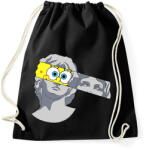 printfashion Szobor spongyabob - Sportzsák, Tornazsák - Fekete (13998798)
