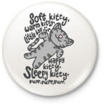 printfashion Soft kitty The Big bang theory _Rajztábla 1 - Kitűző, hűtőmágnes - Fehér (4188707)