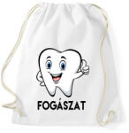 printfashion Fogászat - Sportzsák, Tornazsák - Fehér (1133976)