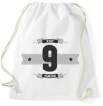 printfashion b-day-09-dark-lightgrey - Sportzsák, Tornazsák - Fehér (505978)