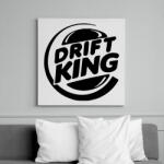 printfashion Drift King - Vászonkép - Fehér (6625737)