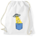 printfashion ZSEB-UFO - Sportzsák, Tornazsák - Fehér (280468)