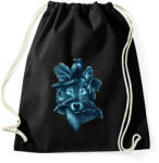printfashion Szövetség - Sportzsák, Tornazsák - Fekete (296072)