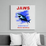 printfashion JAWS - Vászonkép - Fehér (6636999)