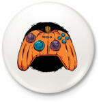 printfashion Tök joystick - Kitűző, hűtőmágnes - Fehér (14314827)
