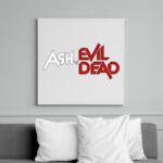 printfashion ASH vs. Evil Dead - Vászonkép - Fehér (6632615)