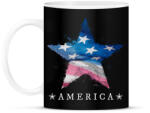 printfashion AMERICA 2 - Bögre - Fekete (9964504)