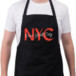 printfashion Nyc - Kötény - Fekete (4938140)