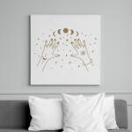 printfashion Mystic space 4 - Vászonkép - Fehér (6640655)