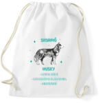 printfashion Skorpió - Husky - Sportzsák, Tornazsák - Fehér (13346772)