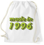 printfashion made-in-1996-green-grey - Sportzsák, Tornazsák - Fehér (488145)