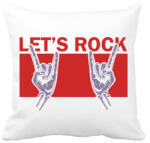 printfashion Let's rock - Párnahuzat, Díszpárnahuzat - Fehér (2374173)