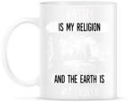 printfashion A természet az én vallásom - Bögre - Fehér (788189)