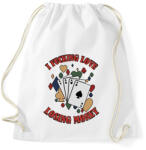 printfashion Losing money - Sportzsák, Tornazsák - Fehér (15559614)