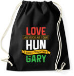 printfashion HUNGARY - Sportzsák, Tornazsák - Fekete (347114)