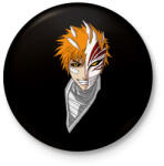 printfashion Ichigo Kurosaki - Kitűző, hűtőmágnes - Fekete (3102804)
