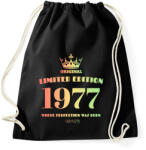 printfashion 1977 - Sportzsák, Tornazsák - Fekete (4463612)