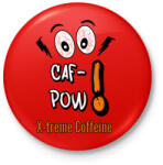 printfashion caf-pow - Kitűző, hűtőmágnes - Piros (3627278)