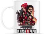 printfashion La Casa de Papel - Bögre - Fehér (4668588)