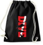 printfashion Dive - Búváros, piros, fehér - Sportzsák, Tornazsák - Fekete (6990078)