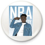 printfashion Youngboy NBA - Kitűző, hűtőmágnes - Fehér (3083327)