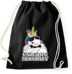 printfashion Unicorn security - Sportzsák, Tornazsák - Fekete (13950932)