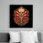 printfashion Colossal Titan - Vászonkép - Fekete (11006573)