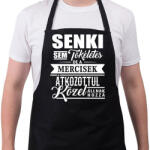 printfashion A mercisek tökéletesek! - Kötény - Fekete (7041323)