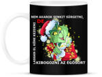 printfashion Nem akarok senkit sürgetni, de - Bögre - Fekete (15126388)