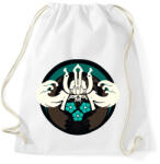 printfashion Samurai logo - Sportzsák, Tornazsák - Fehér (2385766)