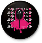 printfashion SQUID GAME - háromszög - Kitűző, hűtőmágnes - Fekete (5481236)