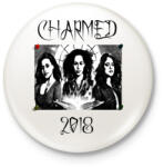 printfashion CHARMED 2018 draw - Kitűző, hűtőmágnes - Fehér (3087546)