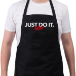 printfashion JUST DO IT LATER - Kötény - Fekete (10745779)